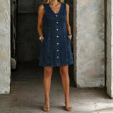 Lili - Vestido Casual de Jean