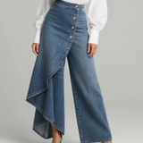 Amélia - Pantalones de Denim Ajustados