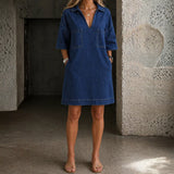 Jéssica - Vestido Casual de Denim