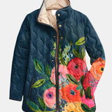 DELACROIX | Chaqueta Acolchada Camille con Estampado Floral
