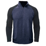 Camisa de algodón de cuello alto