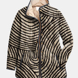 DELACROIX | Chaqueta acolchada Léa con diseño de círculos