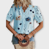 Emília - Blusa de Escote en V