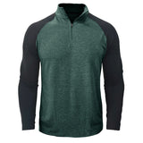 Camisa de algodón de cuello alto