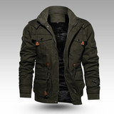 Vasco - Modern Coat with Multiple Pockets