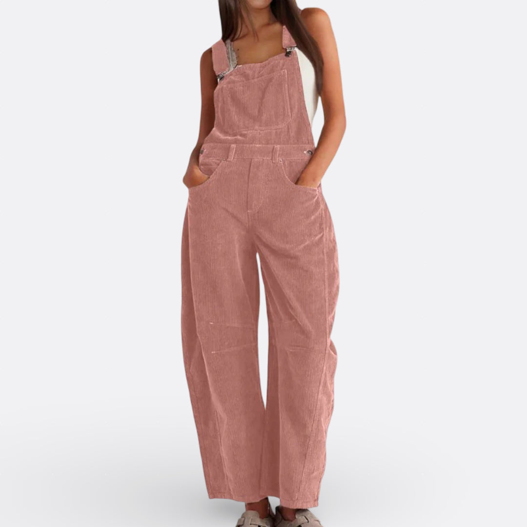 Carolina - Jumpsuit Fluido de Pierna Ancha
