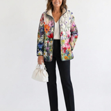 DELACROIX | Chaqueta acolchada floral Manon