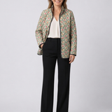 DELACROIX | Amélie Floral Quilted Coat