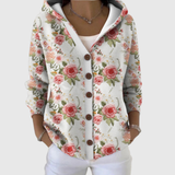 Cesarina | Chaqueta de Punto con Capucha