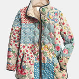 DELACROIX | Chaqueta acolchada con parches florales Chloé