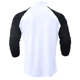 Camisa de algodón de cuello alto