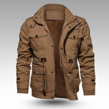 Vasco - Modern Coat with Multiple Pockets