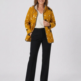 DELACROIX | Chaqueta acolchada Nicole con estampado de gatos y estrellas