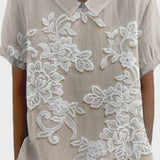 Lily - Blusa de Cuello Elegante