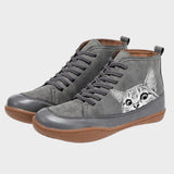 Kitty - Botas de cuero para aficionados a los gatos