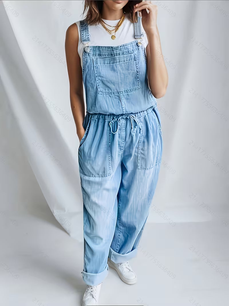 Verónica - Mono de Denim Casual