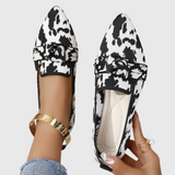 Mara - Cómodos Mocasines con Estampado de Dálmata