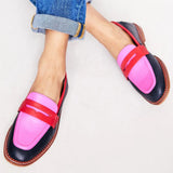 Lunessa - Mocasines con Detalles Coloridos