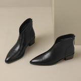 Camila - Low-Heeled Luxury Ankle Boots