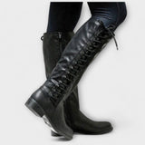 Lúcia - Elegantes Botines con Cordones