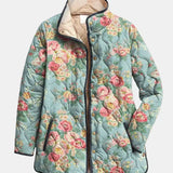 DELACROIX | Chaqueta acolchada Mathilde Rosa Celadón