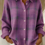 Rebecca™ | Cardigan Casual de Cuadros