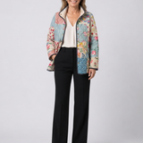 DELACROIX | Chaqueta acolchada con parches florales Chloé