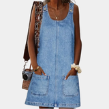Beatriz - Vestido Casual de Denim