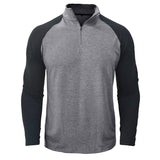 Camisa de algodón de cuello alto
