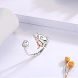 Anillo Abrazo de Perro - Rosa