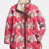 DELACROIX | Christine Pink Tones Padded Coat