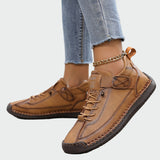 Leather orthopedic boots