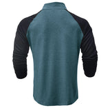 Camisa de algodón de cuello alto