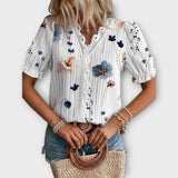Emília - Blusa de Escote en V