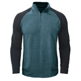 Camisa de algodón de cuello alto
