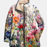 DELACROIX | Chaqueta acolchada floral Manon