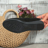Éliane - Comfortable Wedge Ballerinas