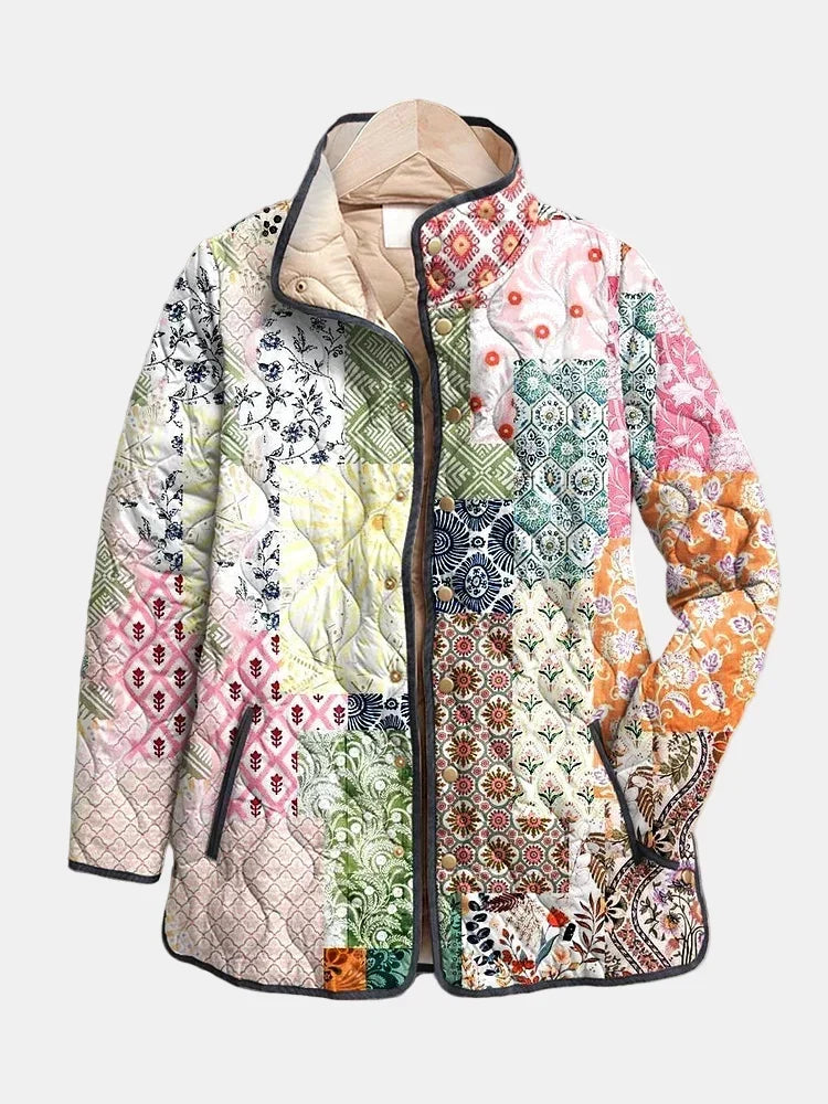 DELACROIX | Chaqueta Acolchada Patchwork Bohemia Florence