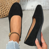 Éliane - Comfortable Wedge Ballerinas