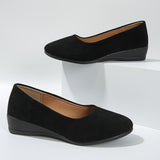 Éliane - Comfortable Wedge Ballerinas