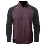 Camisa de algodón de cuello alto