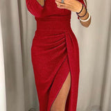 Natália - Vestido Elegante con Hombros al Descubierto