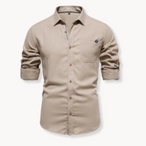 Blouse - Breathable Blend with Front Closure