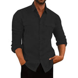 Camisa de Botón - Material Transpirable