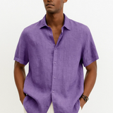 Button-Up Shirt - Open Collar
