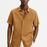 Button-Up Shirt - Open Collar
