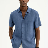 Button-Up Shirt - Open Collar