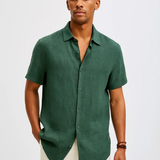 Button-Up Shirt - Open Collar