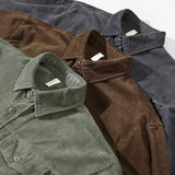Corduroy Shirt - Textured Surface