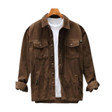Corduroy Shirt - Textured Surface